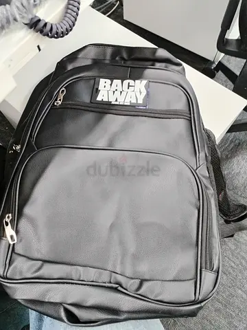 Black BACK AWAY backpack - New