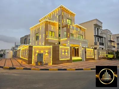 للبيع فيلا طابقين وروف تشطيب سوبر ديلوكس ذات تصاميم حديثة
