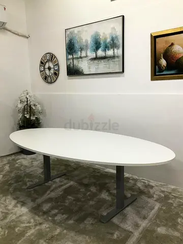 Oval shaped Conference Table