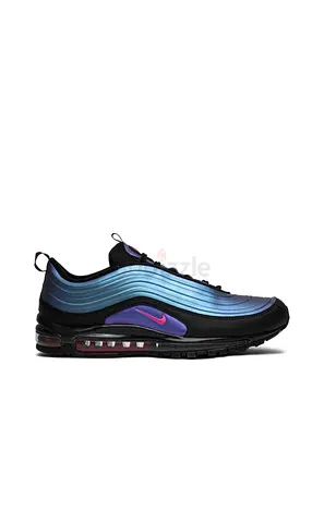 Nike Air Max 97 Mens Sneakers - Iridescent Blue/Purple, Size 12