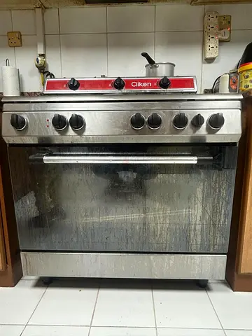 Clikon Stainless Steel Gas Range with Oven - Used