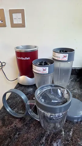 NutriBullet Compact Blender with Multiple Cups (used)