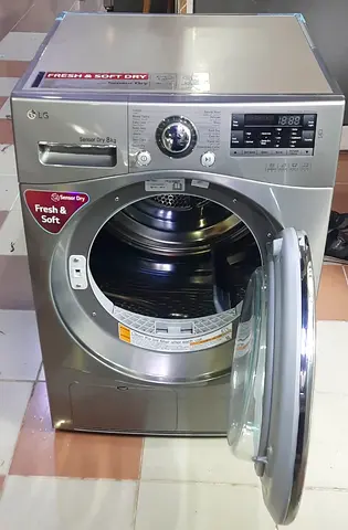 LG Brand Latest New Model Sensor Dryer 8kg Digital Touch Display 
With inside LED Lights 
Same Like
