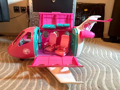 Barbie plane
