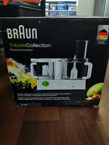 Braun TributeCollection Food Processor FX3030 (Unused, Complete in Box)