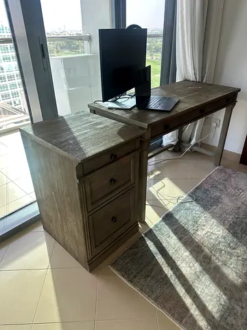 Desk Pottery Barn Livingston Wood