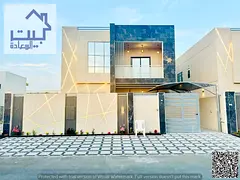 FOR RENT : Modern Villa in Al Zahia _ Ajman _ Brand New ( 2 Floors + Roof ) Prime location , minutes