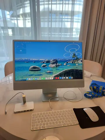 I Mac M4 24-inch 24GB RAM 512GB 10-Core With Apple Warranty