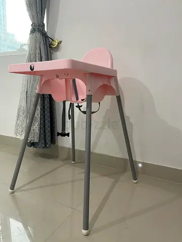 Pink Baby High Chair / Feeding Chair - Lightly Used
