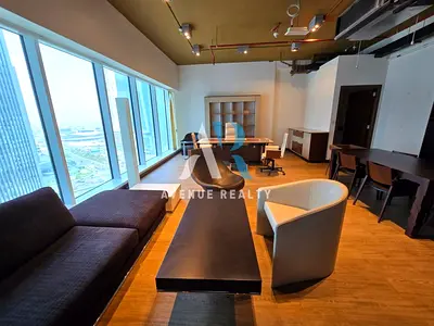 مكتب مفروش | برج بيرلينجتون | عرض القناة والبرج