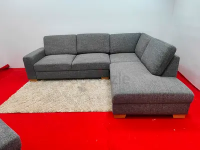 Ikea Sorvallen gray lshape sofa for sale