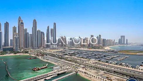 FULL MARINA AND DUBAI EYE VIEWS | FULLY UPGRADED | HIGH FLOOR