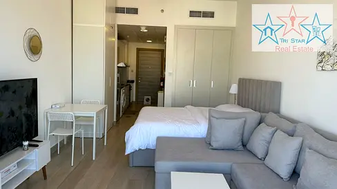 SPACIOUS STUDIO FULLY FURNISHED WITH BIG BALCONY IN JVC