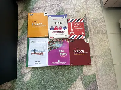 Grade 9 CBSE French text book and reference books
