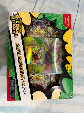 Pokémon TCG Mega Meganium ex Box (Ascended Heroes) - Sealed Set