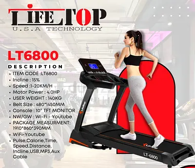 TREADMILL=LT6800(WI-FI)
