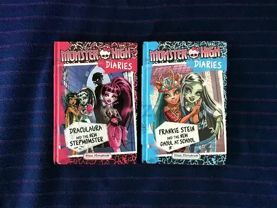 2 Monster High Diaries Books