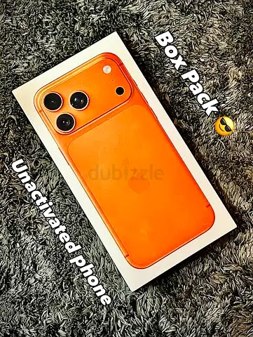 iPhone 17pro Max (Box Pack) - Orange