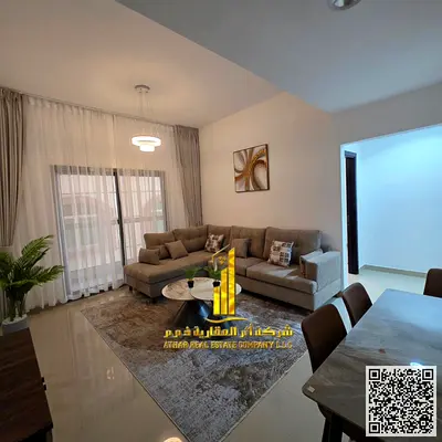 أفخم شقة غرفة و صالة مفروشة للإيجار الشهري في عجمان - النعيمية 1 - بالقرب من شارع الكويت ✔️ شامل الفواتير و الإنترنت ⚡📶 فرش فاخر !