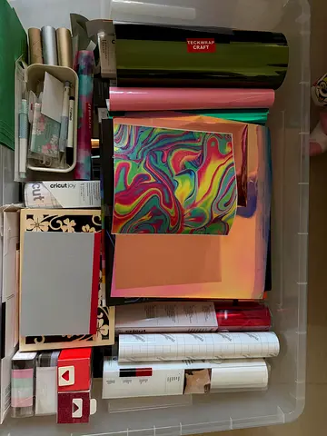 Cricut Joy + EasyPress Mini + Crafting Supplies Bundle for Sale – Excellent Condition