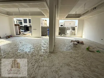 For sale: Two villas on one plot, each villa with its own ownership deed, with excellent spaces and super deluxe finishes in Sharjah - Al Hoshi.