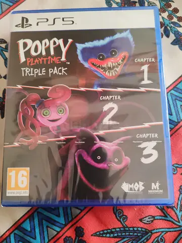 Poppy Playtime Triple Pack (PS5) - Chapters 1-3, Brand Case