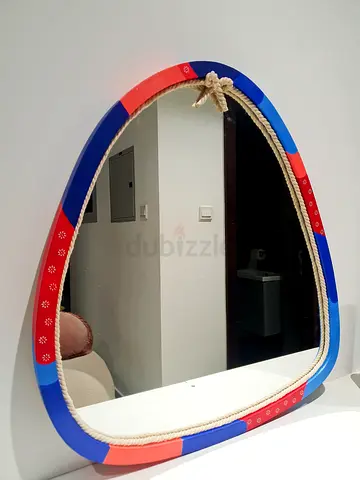 Handpainted mirror
