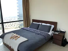 Master bedroom in females only apartment