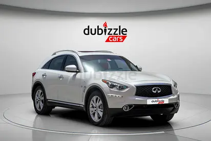 AED 1205/month | 2018 Infiniti QX70  | GCC Specs | Ref#452598