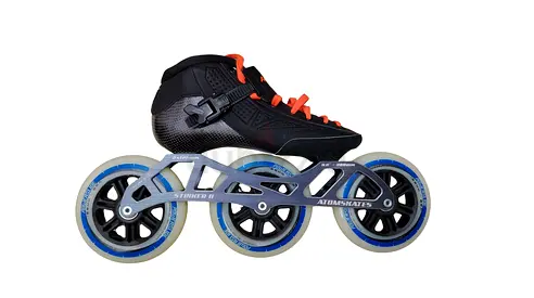Original Rollerblade Carbon fiber Unisex/Fitness 3-Wheel Inline Speed Skates - Size 38.5 EU