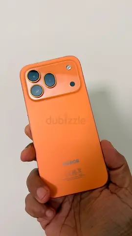 Honor 600 PRO Orange Color