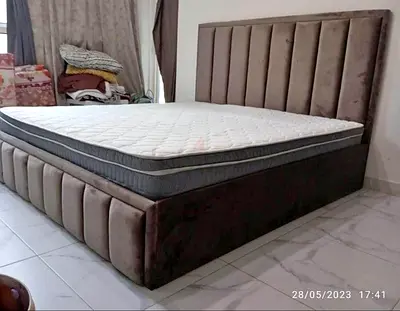 Super King Size Fully Custom Made Bed,Hydraulic Storage Can be Installed