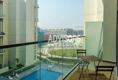 Pool View | Balcony | Fully Furnished |