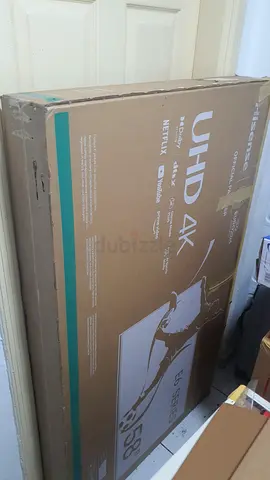 TV Hisense 58inch UHD TV with Packing