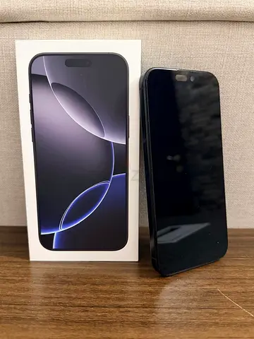 iPhone 16 Pro Max with original box — good condition - used less than 6 months.