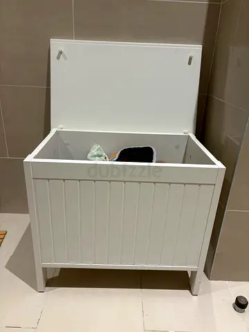 Storage unit/ Bench  | Compact | Ikea | Bright White