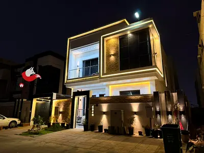 فيلا للايجار السنوي \ بمنطقه الياسمين \ مع الفرش بالكامل \ 5 غرف نوم ماستر \ مجلس مع المغاسل \ 2صاله واسعه\ 2 مطبخ \ غرفه خادمه \ قريبه من مخرج دبي