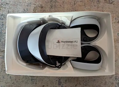 PlayStation VR2 headset with controllers - good condition, working perfectly