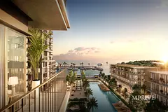 Seafront Community | Pool and Burj View