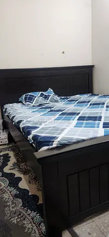 Bed , new condition, sofa and fridge for sale