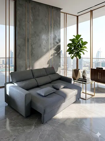 Ikea eskilstuna L shape sofa under storage