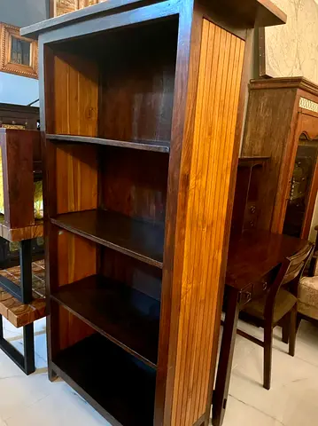 Marina solid wood bookcase