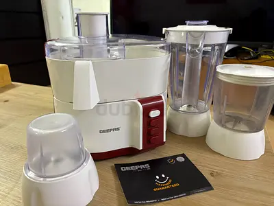 Geepas 4-in-1 Food Processor with Blender and Grinder