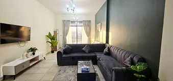 Furnished 1BR Apartment | 12 Cheques | Balcony &amp; City Views
