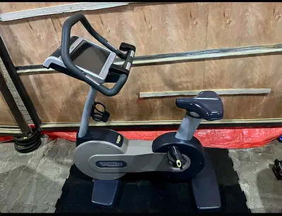 Technogym Upright Exercise Bike - Good Working Condition
