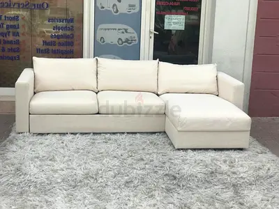 Ikea vimle beige color lshape sofabed with storage