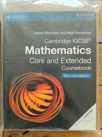 Cambridge IGCSE Mathematics Core and Extended Coursebook (2nd Edition) by Karen Morrison