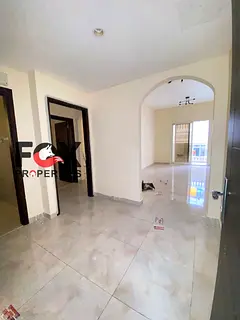2BR for rent in Al Hamidiya Ajman with balcony 6 payments prime location opposite Ajman Court