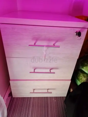 Modern Three-Drawer Cupboard