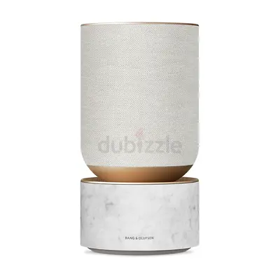 Bang and Olufsen Beosound Balance 360° Speaker, White Marble